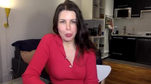 Snapshot of angeladarkk chatting on 01.25.25 Angela online show from 01.25.25