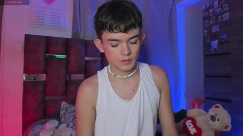 Snapshot of angelocute_ chatting on 01.17.25 Angelo I work from home this is my room  online show from 01.17.25
