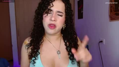 Snapshot of anngelademon chatting on 12.16.25 ANGEL independent model online show from 12.16.25