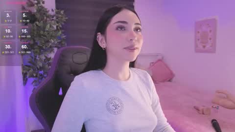 Snapshot of anniebrie chatting on 12.03.25 Cassandra online show from 12.03.25