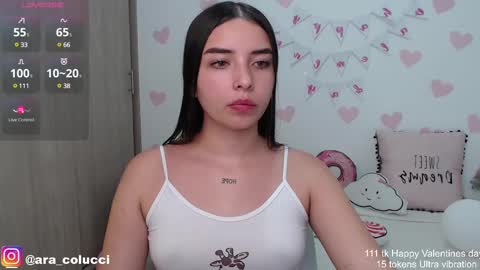 Snapshot of aratna_coluccii chatting on 03.03.25 Aratna my dream 3000 tokens online show from 03.03.25