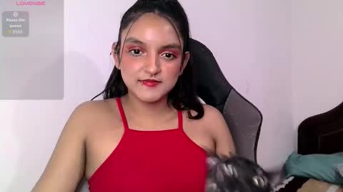 Snapshot of ari_20_ chatting on 10.21.25 Bella online show from 10.21.25