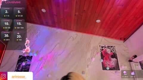 Snapshot of ariana_rosse__ chatting on 10.27.25 Ariana  online show from 10.27.25