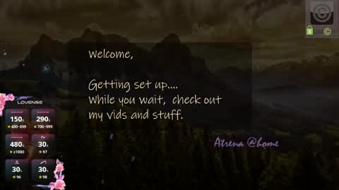 Snapshot of atrena chatting on 05.11.26 Atrena online show from 05.11.26