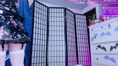 Snapshot of auragotchi chatting on 01.31.25 Aurora Aura online show from 01.31.25