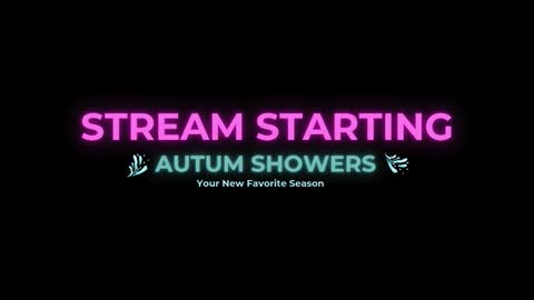 Autum Showers online show from 01.11.26