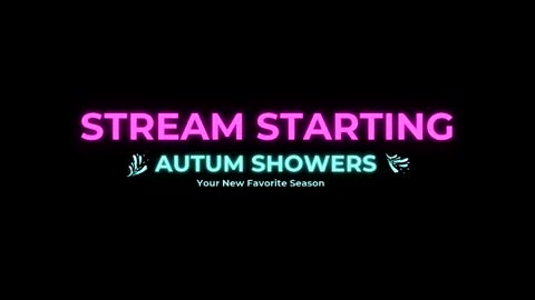Autum Showers online show from 04.22.26