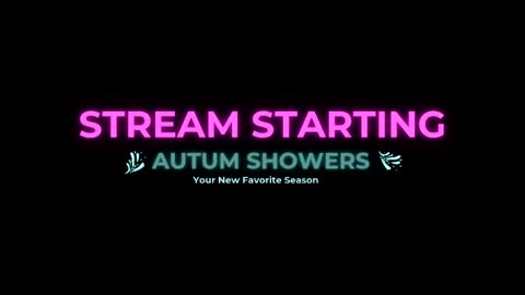 Autum Showers online show from 05.02.26