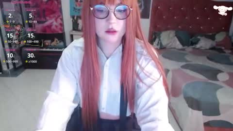 Snapshot of avril2809 chatting on 10.14.25 Abril online show from 10.14.25
