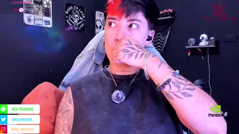 Snapshot of axel_rouse1 chatting on 09.09.25 Axel Rouse online show from 09.09.25