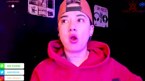 Snapshot of axel_rouse1 chatting on 10.10.25 Axel Rouse online show from 10.10.25