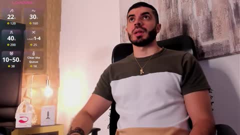 Snapshot of axelthompsom chatting on 09.26.25 Axel Thompsom online show from 09.26.25