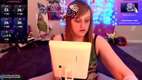 BabyZelda online show from 01.31.25