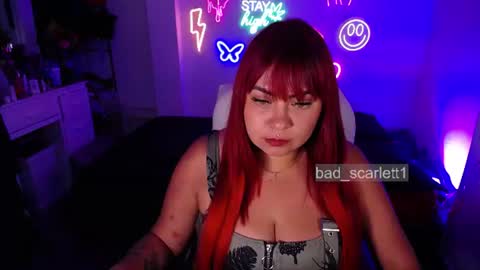 Snapshot of bad_scarlett1 chatting on 08.06.26 Scarlett online show from 08.06.26
