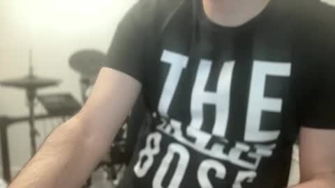 Snapshot of badboymusician chatting on 11.15.25 RockHardDrummer online show from 11.15.25