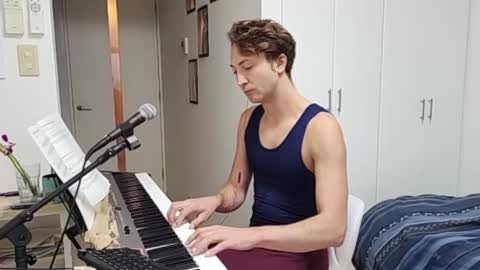 BareBritPianist online show from 11.25.25