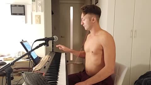 BareBritPianist online show from 12.18.25