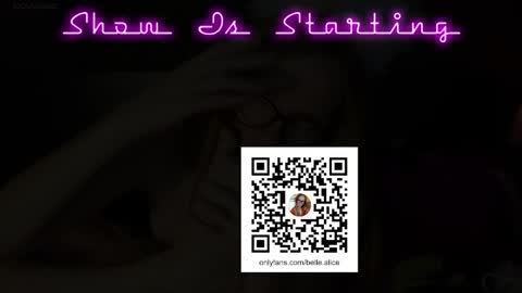 Snapshot of belle_alice chatting on 04.01.26 Alice online show from 04.01.26
