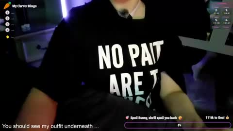 BendyBunnyx online show from 07.29.26