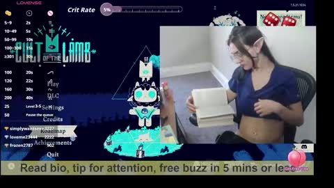 Bex Black online show from 02.15.26