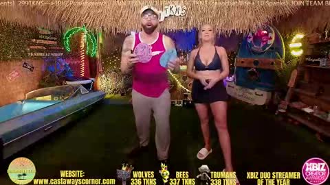 Snapshot of bigbananamilfshake chatting on 03.15.26 Mya and Angelo online show from 03.15.26