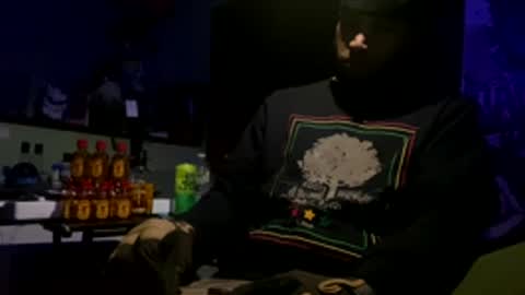 Snapshot of bigwalkdog12 chatting on 12.05.25 Floppyphallus online show from 12.05.25