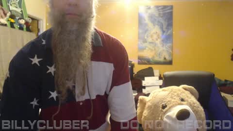 Snapshot of billycluber chatting on 01.01.25 Billycluber online show from 01.01.25