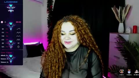 Snapshot of blackcurrrant chatting on 01.23.25 Elise online show from 01.23.25