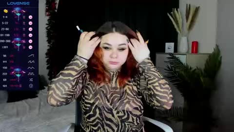 Snapshot of blackcurrrant chatting on 03.04.25 Elise online show from 03.04.25