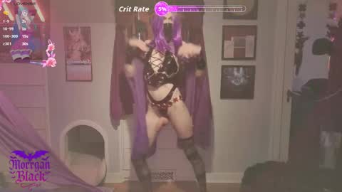 Morrgan Black online show from 11.08.25