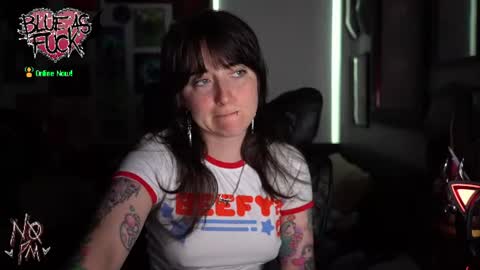 Snapshot of blueasfuck chatting on 07.18.26 Blue online show from 07.18.26