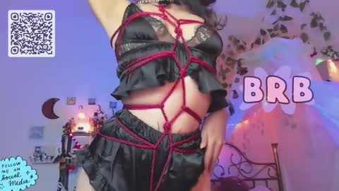 Snapshot of blushing_nymph chatting on 01.05.25   Im Nym  Justa nymph on twitter and IG online show from 01.05.25