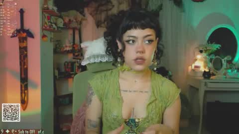 Snapshot of blushing_nymph chatting on 11.02.25 Im Nym Justa nymph on twitter and IG online show from 11.02.25