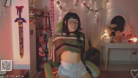 Snapshot of blushing_nymph chatting on 11.23.25 Im Nym Justa nymph on twitter and IG online show from 11.23.25