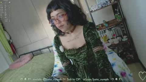   Im Nym  Justa nymph on twitter and IG online show from 04.25.26