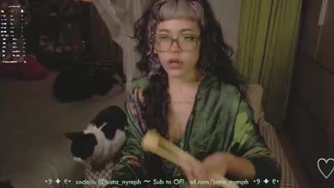   Im Nym  Justa nymph on twitter and IG online show from 06.22.26