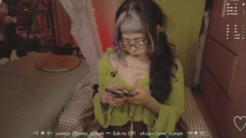   Im Nym  Justa nymph on twitter and IG online show from 06.26.26