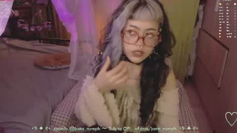   Im Nym  Justa nymph on twitter and IG online show from 07.05.26