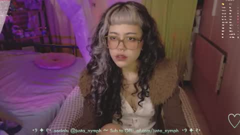   Im Nym  Justa nymph on twitter and IG online show from 07.06.26