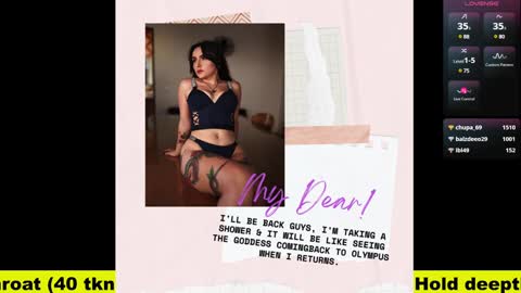 Snapshot of bonny_petite chatting on 01.19.25 Vicky online show from 01.19.25