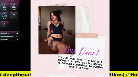 Snapshot of bonny_petite chatting on 01.26.25 Vicky online show from 01.26.25