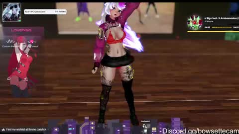Snapshot of bowsette_ chatting on 10.09.25 Camila online show from 10.09.25