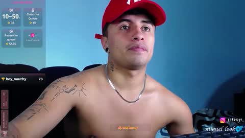 Snapshot of boylatin_777 chatting on 10.10.25 miguel online show from 10.10.25