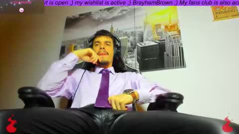 Snapshot of brayhambrown chatting on 11.17.25 brayhambrown online show from 11.17.25