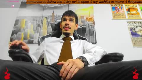 Snapshot of brayhambrown chatting on 11.22.25 brayhambrown online show from 11.22.25