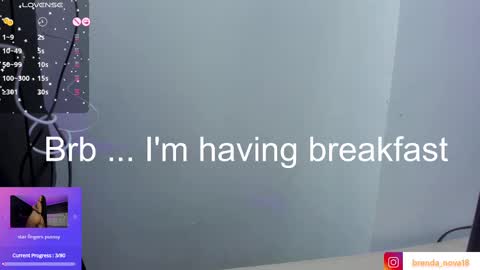 Snapshot of brenda_nova18 chatting on 02.18.25 Brenda online show from 02.18.25