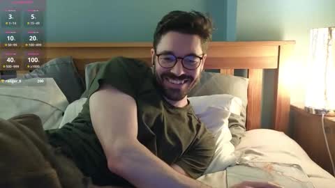 Snapshot of britishpoet chatting on 10.28.25 Callum online show from 10.28.25