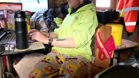 Snapshot of brushsquach chatting on 01.12.25 Steve... aka SkinnieDippin aka TimberTramp online show from 01.12.25