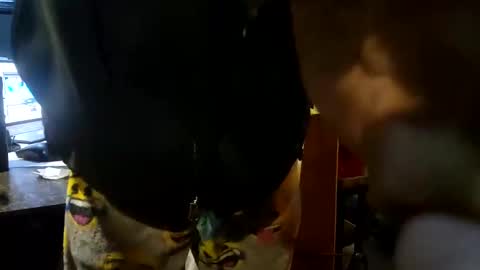 Snapshot of brushsquach chatting on 01.26.25 Steve... aka SkinnieDippin aka TimberTramp online show from 01.26.25