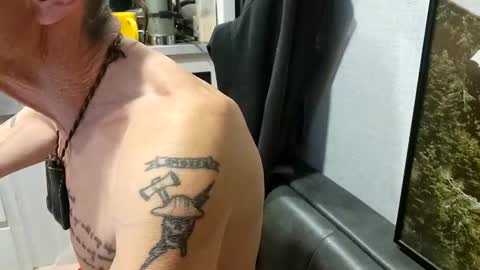 Snapshot of brushsquach chatting on 11.02.25 Steve... aka SkinnieDippin aka TimberTramp online show from 11.02.25